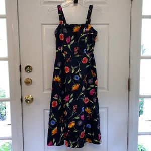 Coldwater Creek Black Floral sundress